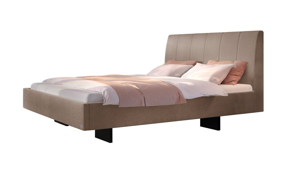 Hasena Camila Polsterbett – 140 x 200 cm, Pace sand