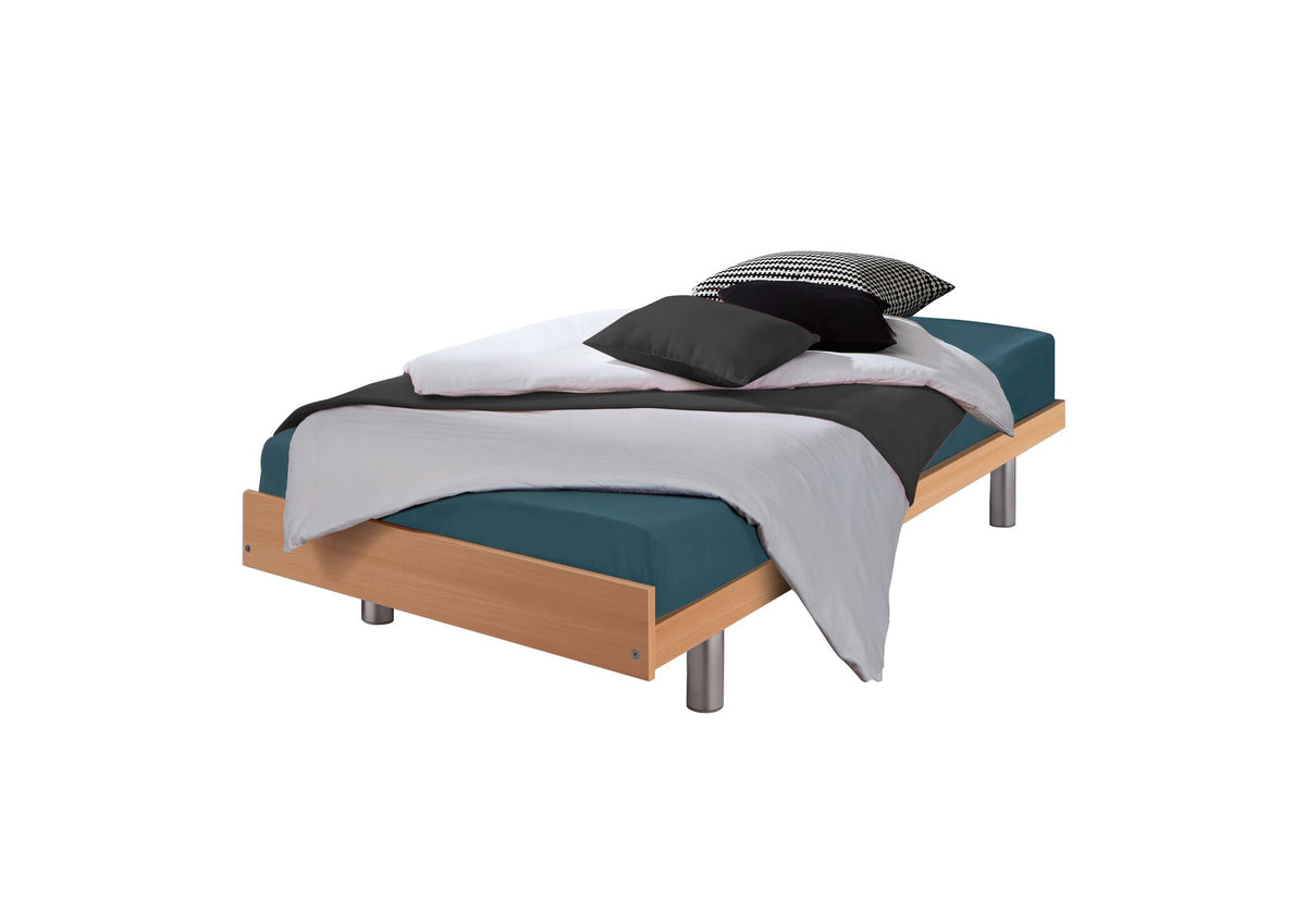 Hasena Econom Gästebett – 20 cm, Star U, Alu, Weiss