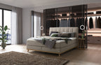 Hasena Stefania Boxspringbett – 140 x 200 cm, Lovely-Top, Pace light grey
