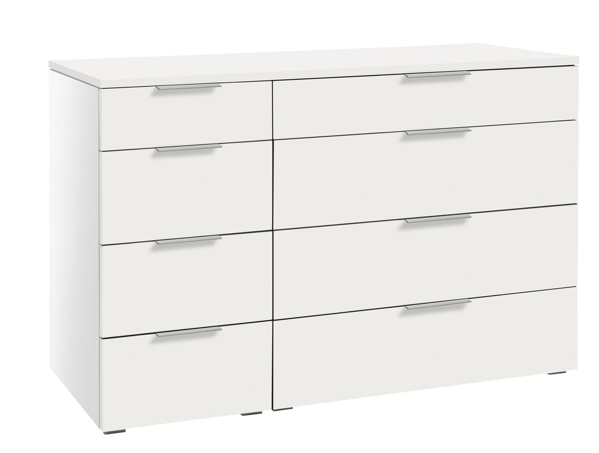 Hasena Cassino Kommode – zerlegt, Weiss, Weiss