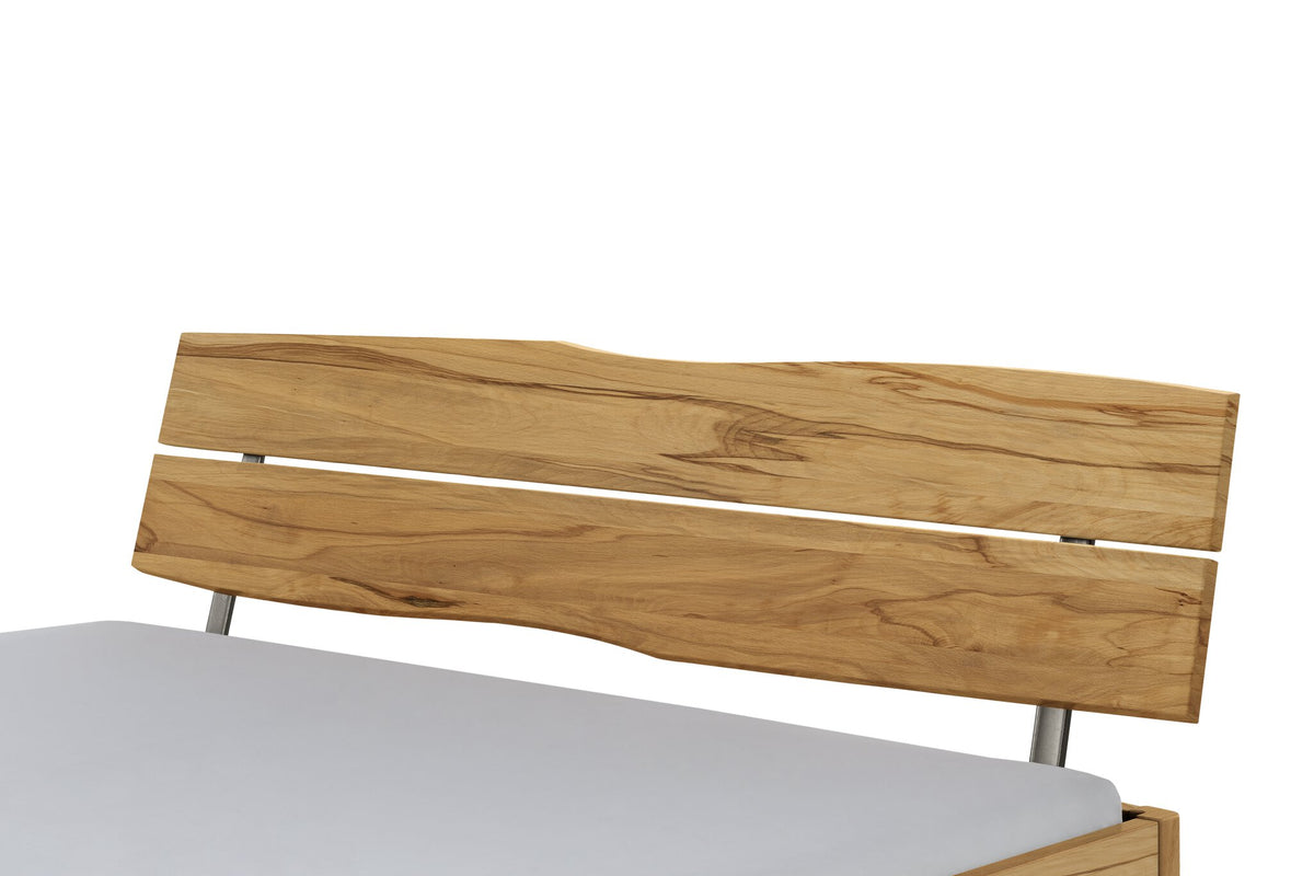 Hasena Turano Massivholz-Kopfteil – 140 cm, Wildbuche natur, geölt