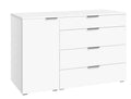 Hasena Totrino Kommode – zerlegt, Weiss, Weiss