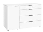 Hasena Totrino Kommode – zerlegt, Weiss, Weiss