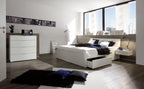 Hasena Gabriele Bett MDF mit Stauraum – 160 x 200 cm