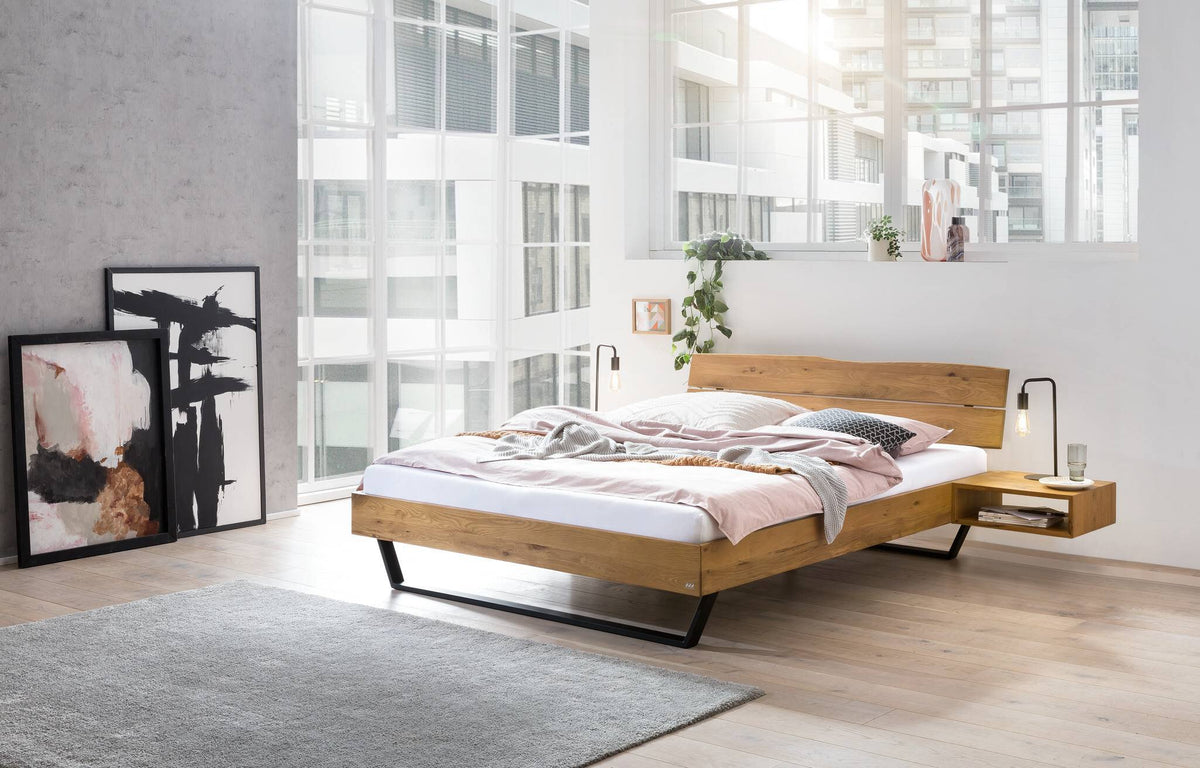 Hasena Levane Massivholzbett – 140 x 200 cm, 25 cm
