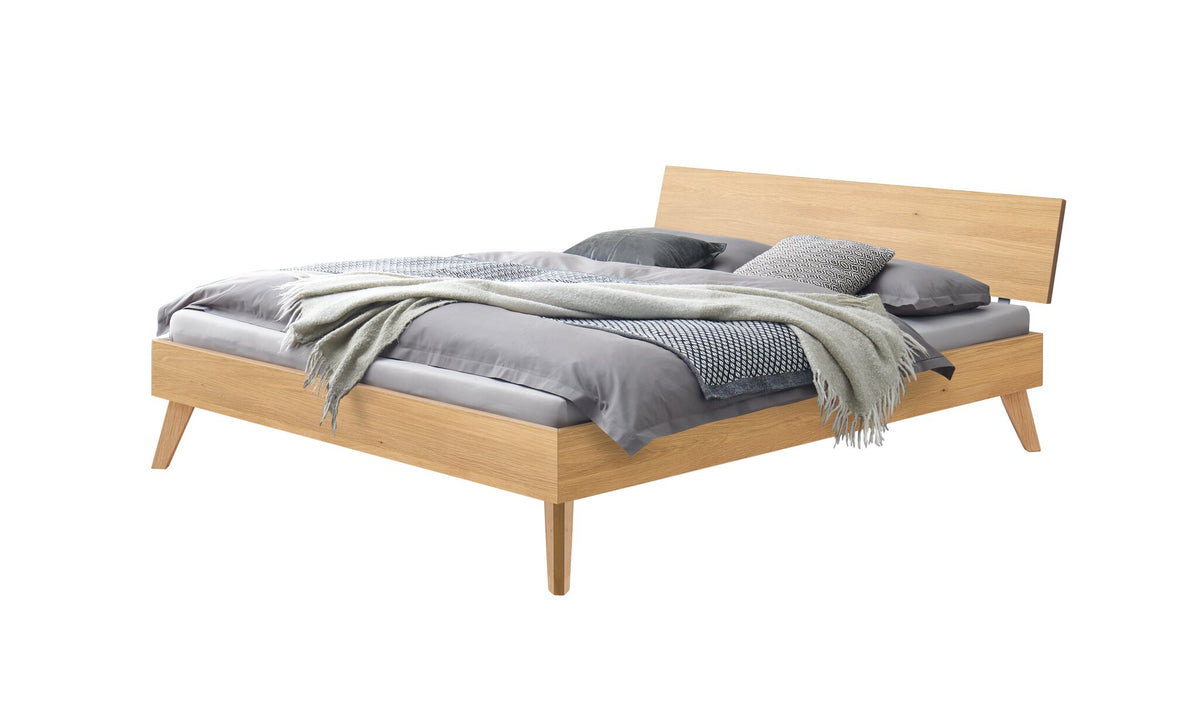 Hasena Ancona Bettgestell – 90 x 200 cm, 20 cm, Eiche bright, geölt