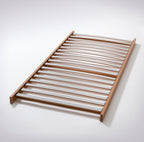 Hasena Econom Gästebett – 20 cm, Flex K, Alu, Buche