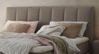 Hasena Reina Boxspringbett – 160 x 200 cm, Glamour-Top, Monet steel