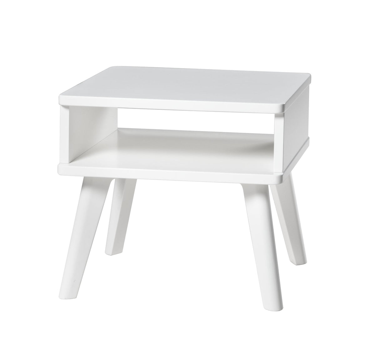 Hasena Stand Nachttisch – MDF weiss deckend, lackiert