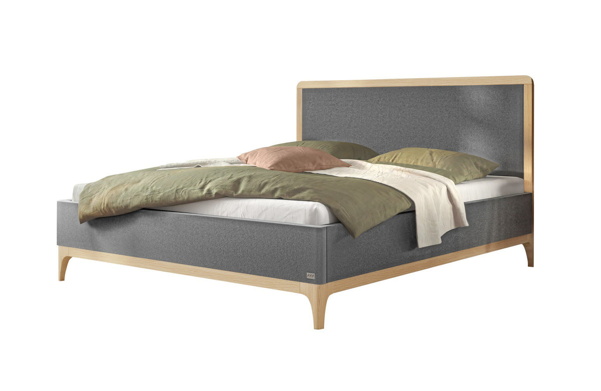 Hasena Soledad Polsterbett – 140 x 200 cm, Pace grey