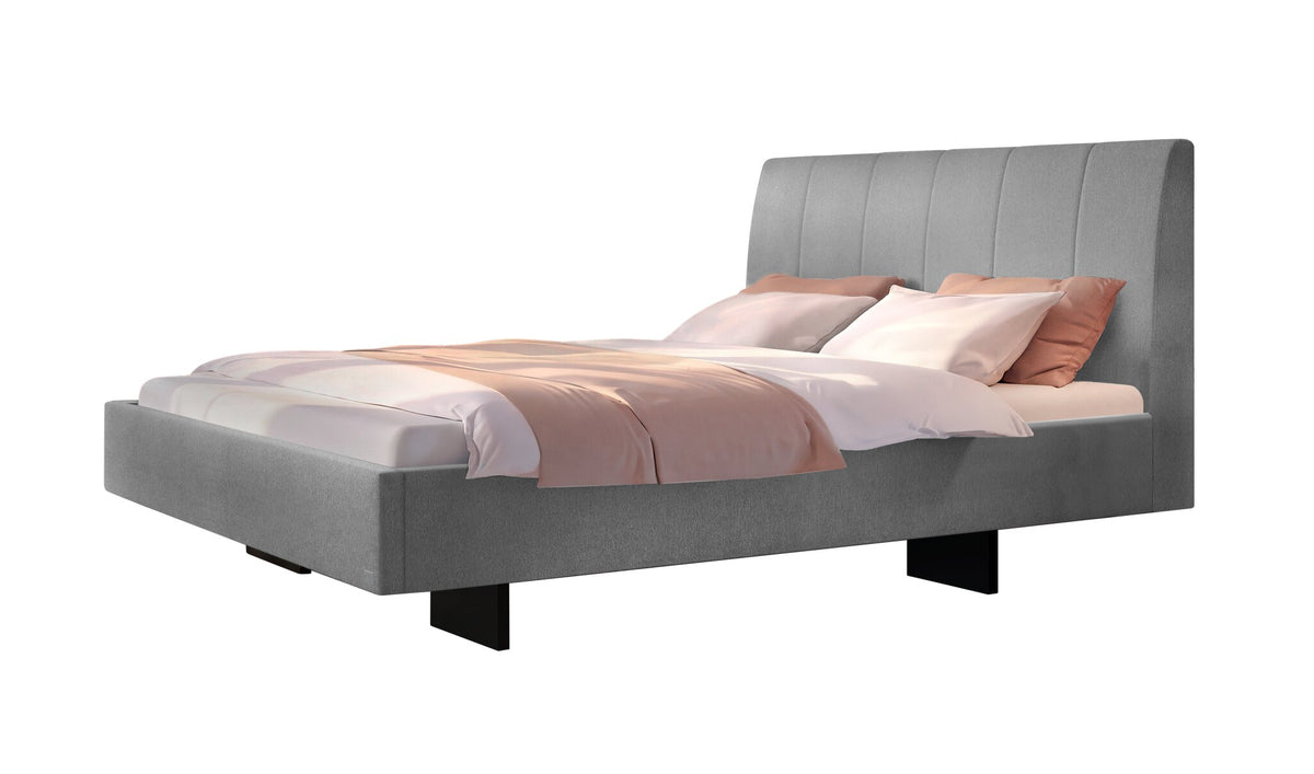 Hasena Camila Polsterbett – 140 x 200 cm, Pace light grey