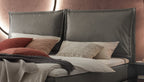 Hasena Celina Boxspringbett – 140 x 200 cm, Elegance-Top, Monet steel
