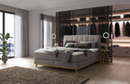 Hasena Stefania Boxspringbett – 140 x 200 cm, Lovely-Top, Pace grey