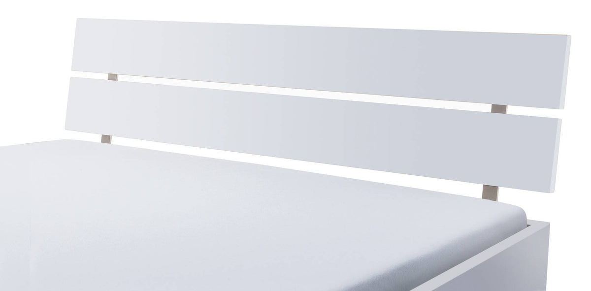 Hasena Ello Kopfteil – 120 cm, MDF weiss deckend, lackiert