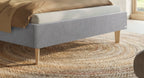 Hasena Leonor Polsterbett – 160 x 200 cm, 20 cm, Pace sand