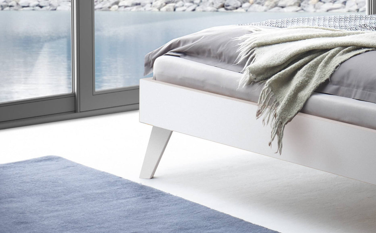 Hasena Calvari Bettgestell – 100 x 200 cm, 20 cm, Eiche bright, geölt