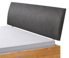 Hasena Lecco Polsterkopfteil – 120 cm, Pace light grey