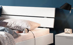 Hasena Rocco Bettgestell – 100 x 200 cm, 20 cm, Weiss