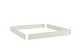 Hasena Lounge 18 Bettrahmen – 140 x 200 cm, MDF weiss deckend, lackiert