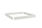 Hasena Lounge 18 Bettrahmen – 140 x 200 cm, MDF weiss deckend, lackiert