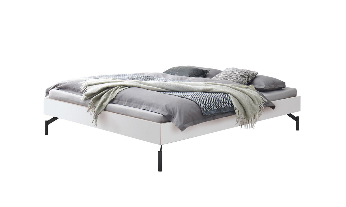 Hasena Cardella Bettgestell – 90 x 200 cm, MDF weiss deckend, lackiert
