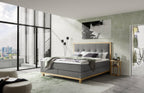 Hasena Cecilia Boxspringbett – 140 x 200 cm, Lovely-Top, Pace grey