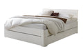 Hasena Stupendo Bett MDF mit Stauraum – 140 x 200 cm, MDF weiss deckend, lackiert, Folie, 10-Weiss