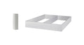 Hasena Practico-Rono Box 25 Bettschublade – 140 x 200 cm, 1 sektorig, Weiss, Buche weiss deckend, lackiert
