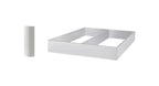 Hasena Practico-Rono Box 25 Bettschublade – 140 x 200 cm, 1 sektorig, Weiss, Buche weiss deckend, lackiert