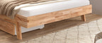 Hasena Molino Bettgestell – 100 x 200 cm, 20 cm, Kernbuche natur, geölt