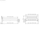 Hasena Busseto Bettgestell – 180 x 200 cm, 20 cm, MDF weiss deckend, lackiert
