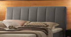 Hasena Ambra Boxspringbett – 160 x 200 cm, Glamour-Top, Monet steel
