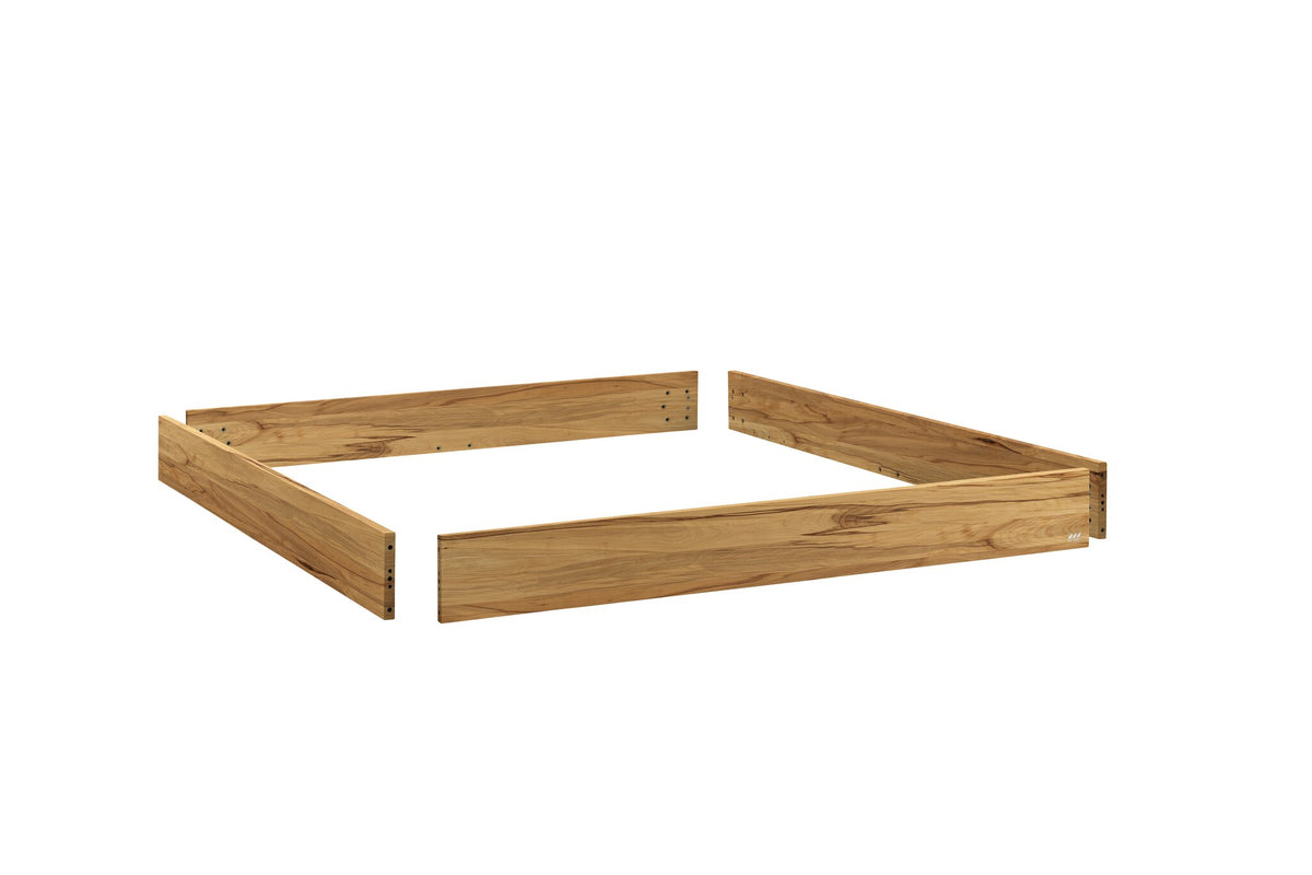 Hasena Lounge 18 Bettrahmen – 140 x 200 cm, Wildbuche natur, geölt