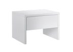 Hasena Salva Nachttisch – MDF weiss deckend, lackiert