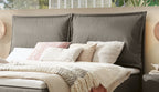 Hasena Zamora Boxspringbett – 140 x 200 cm, Elegance-Top, Monet steel