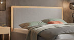 Hasena Reyes Polsterbett – 160 x 200 cm, 20 cm, Pace grey