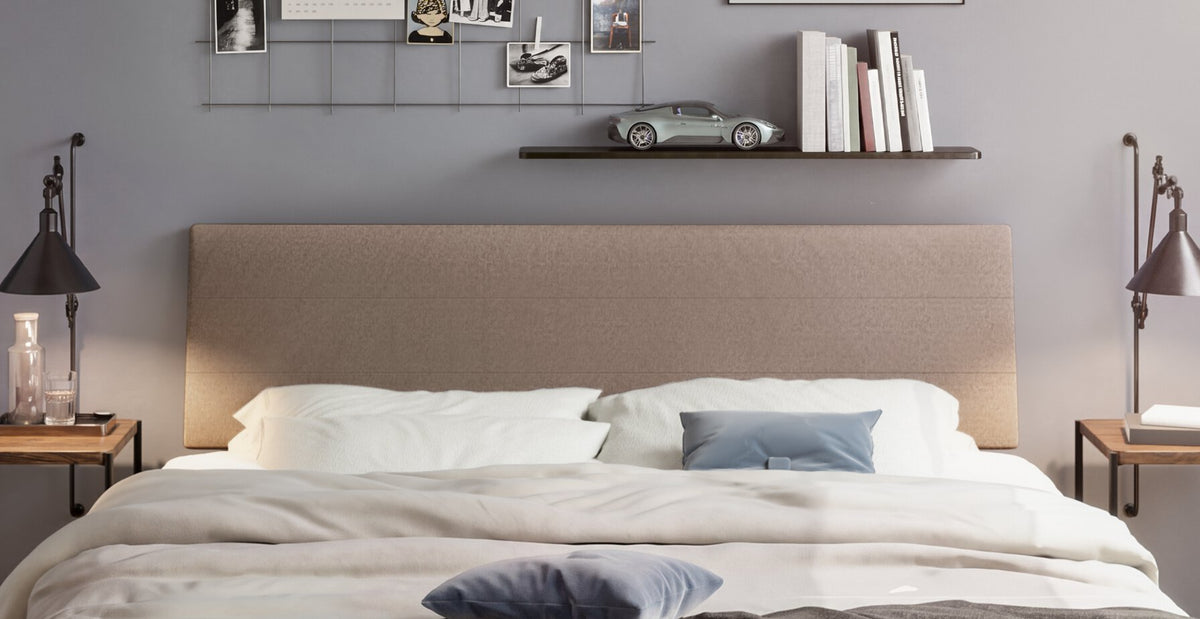 Hasena Ariana Massivholzbett – 160 x 200 cm, Fusshöhe 25 cm, Eiche bright, geölt, Pace grey