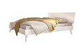 Hasena Floris Bettgestell – 90 x 200 cm, 20 cm, MDF weiss deckend, lackiert
