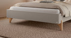 Hasena Aurelia Polsterbett – 160 x 200 cm, 20 cm, Pace sand