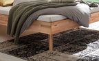 Hasena Ortona Bettgestell – 100 x 200 cm, 25 cm, MDF weiss deckend, lackiert