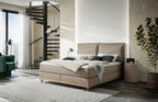 Hasena Imelda Boxspringbett – 140 x 200 cm, Lovely-Top, Pace sand