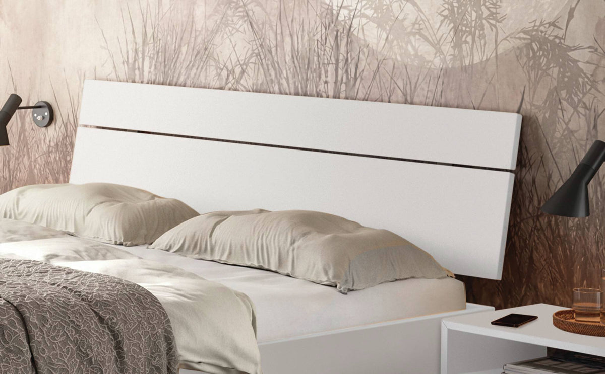 Hasena Romeo Bettgestell – 140 x 200 cm, 25 cm, Wildeiche natur, geölt