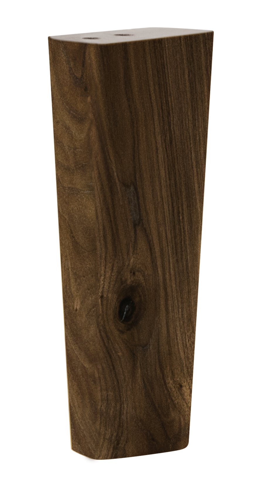 Hasena Lana Bettfüsse – 20 cm, Nussbaum, geölt