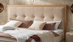 Hasena Marisol Boxspringbett – 160 x 200 cm, Glamour-Top, Pace grey