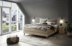 Hasena Beatriz Boxspringbett – 140 x 200 cm, Lovely-Top, Pace sand