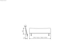 Hasena Wave Kopfteil – 180 cm, MDF weiss deckend, lackiert