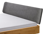Hasena Boga Polsterkopfteil – 100 cm, Real ecru (enthält nichttextile Teile tierischen Ursprungs)