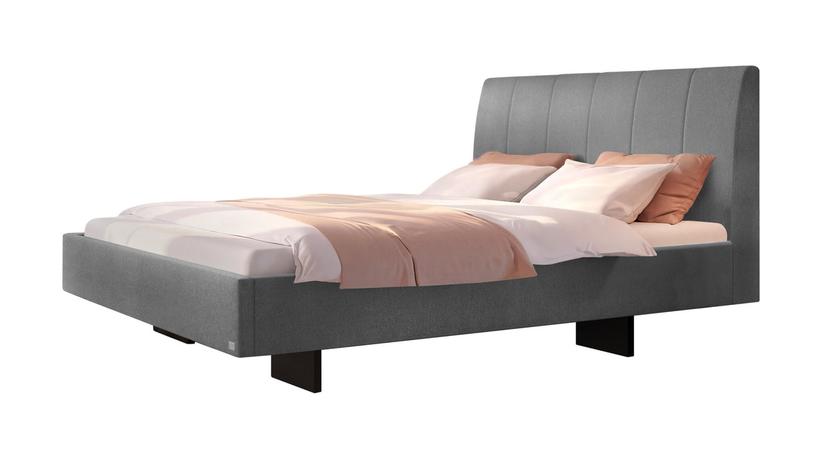 Hasena Camila Polsterbett – 140 x 200 cm, Pace grey