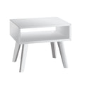 Hasena Jaca Nachttisch – MDF weiss deckend, lackiert