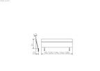 Hasena Lino Kopfteil – 160 cm, MDF weiss deckend, lackiert